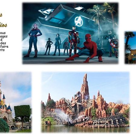 Duplex A 5Min De Disneyland Paris Apartment Montevrain Ngoại thất bức ảnh